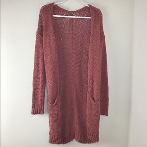 Free People Long Cardigan M